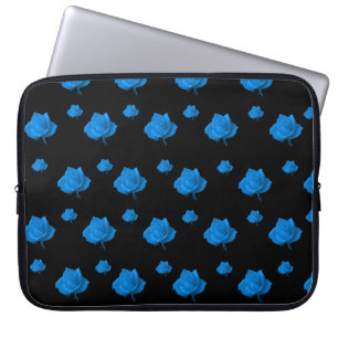 Blaue Rose Laptopschutzhülle