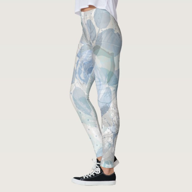 Blaue Rose Leggings (Links)