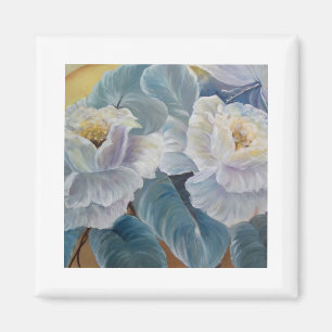 blaue Rose Magnet