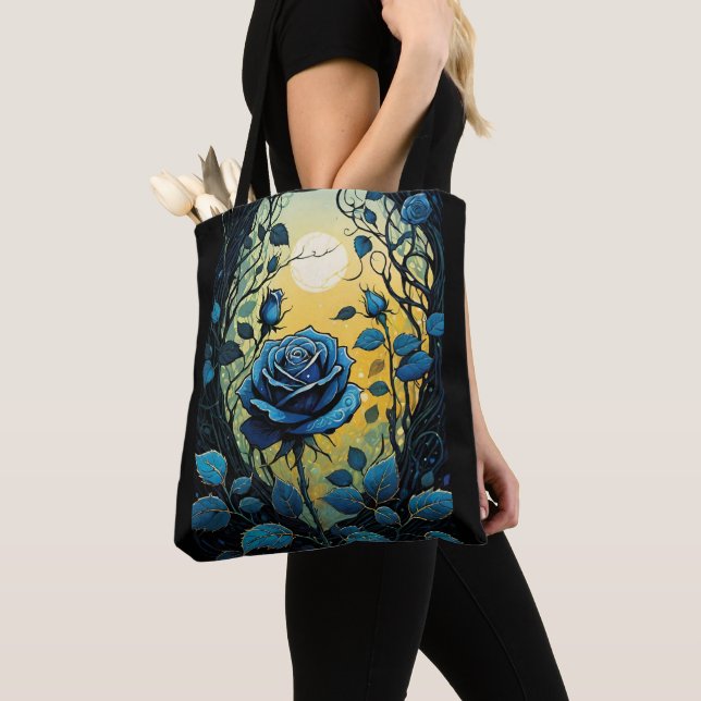 Blaue Rose Reben 2 (Von Nahem)