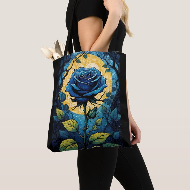 Blaue Rose Reben 3 (Von Nahem)