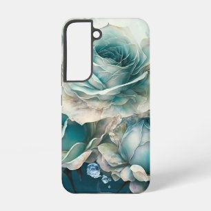 Blaue Rose Samsung Galaxy Hülle