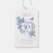 Blaue Rosen-Schleife 50. Geburtstag