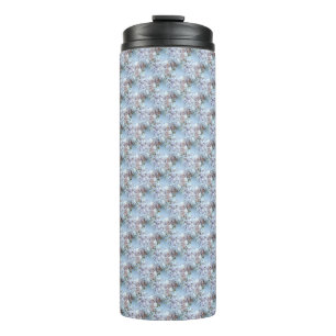Blaue Rosen Tea tumbler Thermosbecher