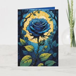 Blaue Rosenreben 3 Karte