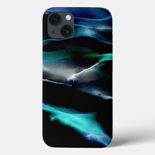 Blaue Sanddünen Acryl Case-Mate iPhone Hülle (Rückseite)