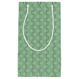 Blaue Scallops Kleine Geschenktüte