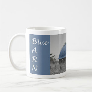 Blaue Scheunen-Tasse Tasse