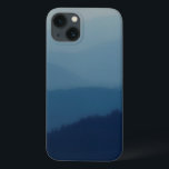 Blaue Schichten iPhone 13 Hülle<br><div class="desc">Zuhause Décor</div>