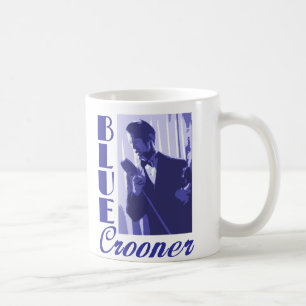 Blaue Schlagersänger-Tasse Tasse