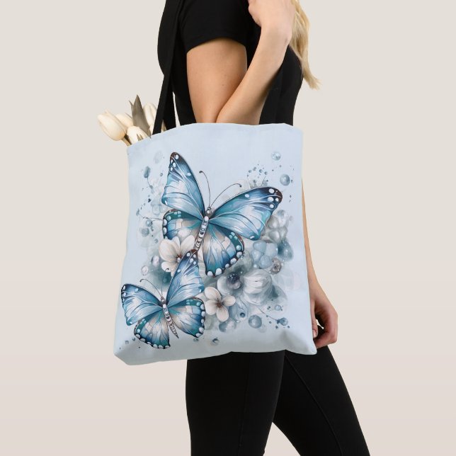 Blaue Schmetterlinge (Von Nahem)