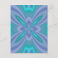 Blaue Schmetterlinge Abstrakt