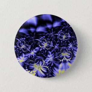 Blaue Schmetterlinge Button