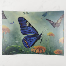 Blaue Schmetterlinge