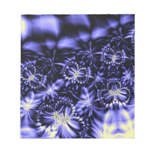 Blaue Schmetterlinge Notizblock