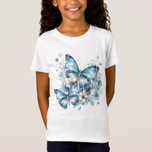Blaue Schmetterlinge T-Shirt