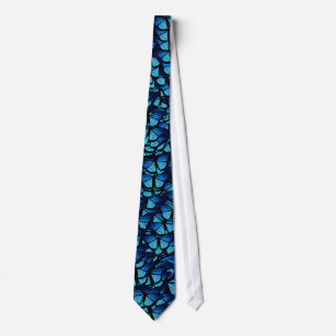 Blaue Schmetterlings-Krawatte Krawatte