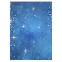 "Blaue Schneeflocken"
