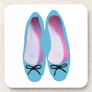 Blaue Schuhe Untersetzer