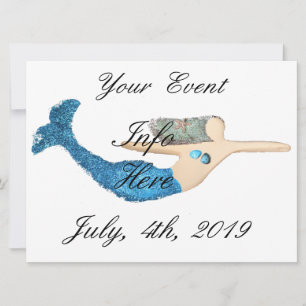 Blaue Schwanz Meerjungfrau schwimmen Thunder_Cove