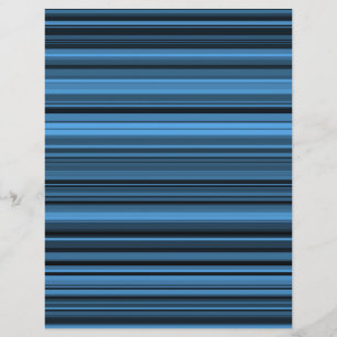 Blaue schwarze Streifen Briefbogen
