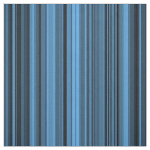 Blaue schwarze Streifen Stoff