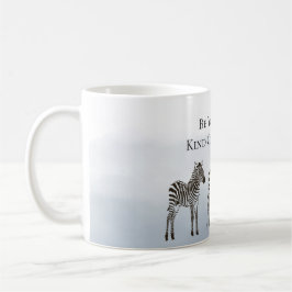 Blaue schwarze Zebras Seien Sie Ihre eigene Art vo Kaffeetasse