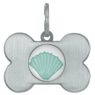 Blaue Seashell-Illustration Tiermarke