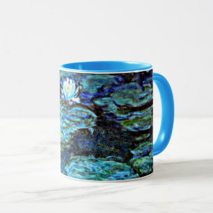 Blaue Seerosen von Monet Tasse