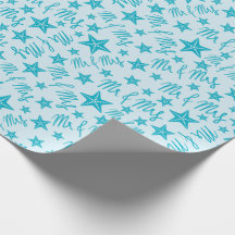 Blaue Seesterne Sommer Strand Hochzeit Nahtloses T