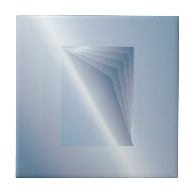 blaue Seiten Fliese (Vorderseite)