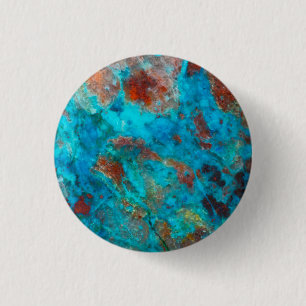 Blaue Shattuckit Button