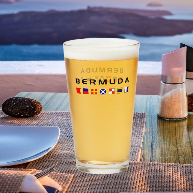 Blaue Signalleuchten der Bermuda Glas (Von Creator hochgeladen)