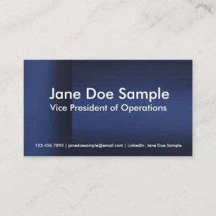 Blaue Silk Résumé Vernetzungskarten Visitenkarte