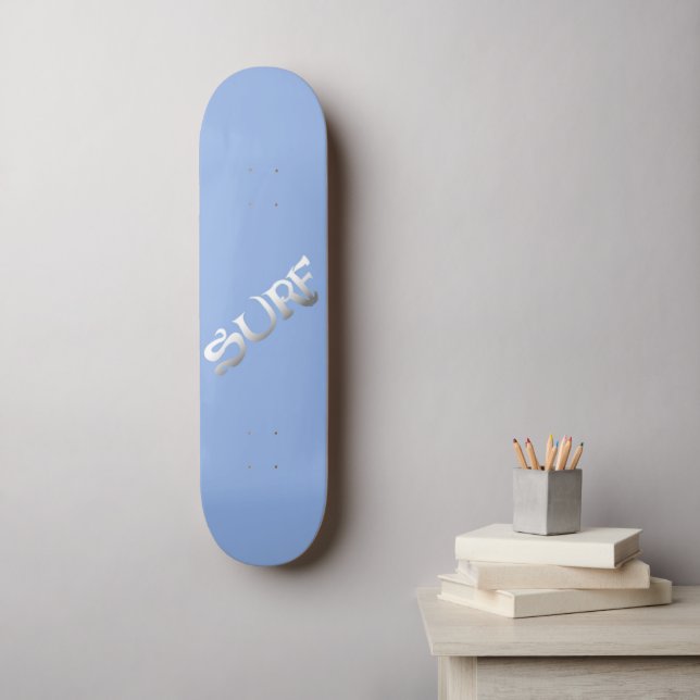Blaue Skateboard (Wandkunst)