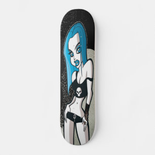 Blaue Skateboard
