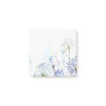 Blaue Sommerskizze Blume