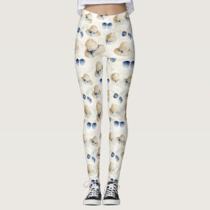 Blaue Sonnenbrille Cream Hut Leggings