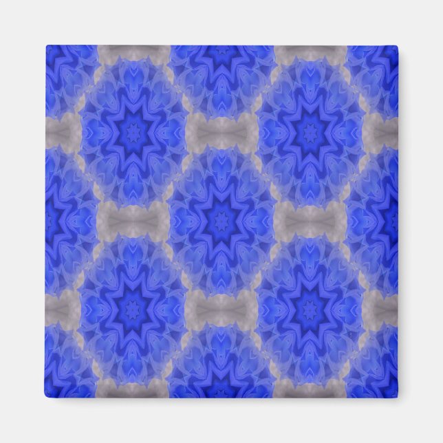 Blaue Spitzen-Liebe... Magnet (Vorne)