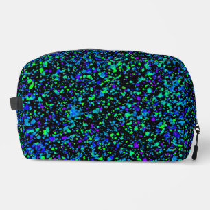Blaue Spritzer - Dopp Kit Waschbeutel