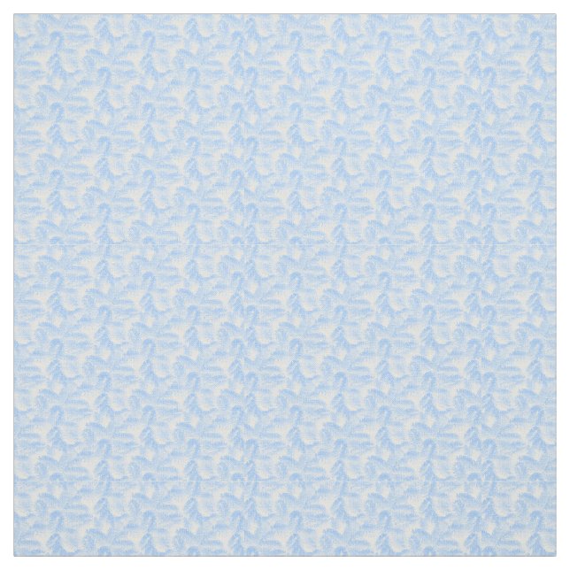 Blaue Spruce Baumwolle Stoff (Muster)