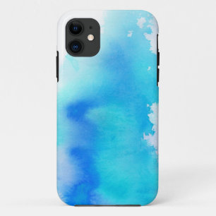 Blaue Stelle, abstraktes handgemaltes des Case-Mate iPhone Hülle
