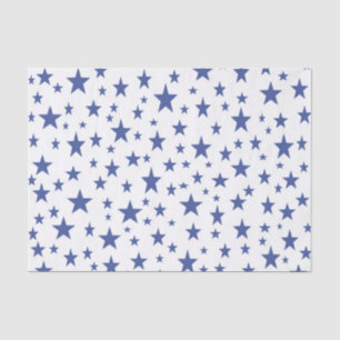 Blaue Stern-Seidenpapier Seidenpapier