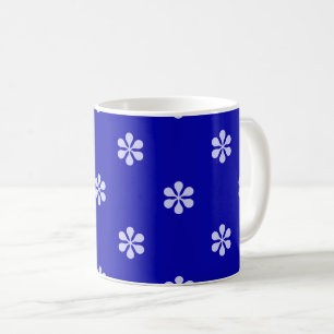 Blaue Sterne Einfache Minimal Kaffeetasse