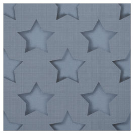 Blaue Sterne Stoff
