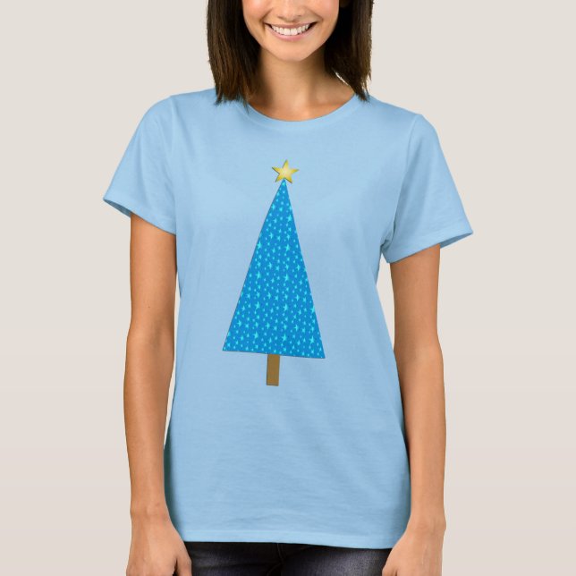 Blaue Sterne T-Shirt (Vorderseite)