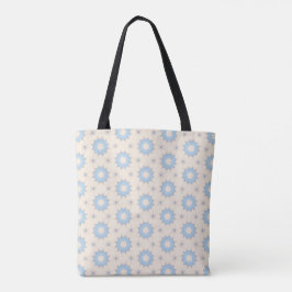 Blaue Sternenexplosion Geometrie