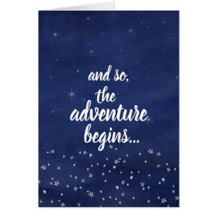 Blaue sternenklare Nacht und so fängt das