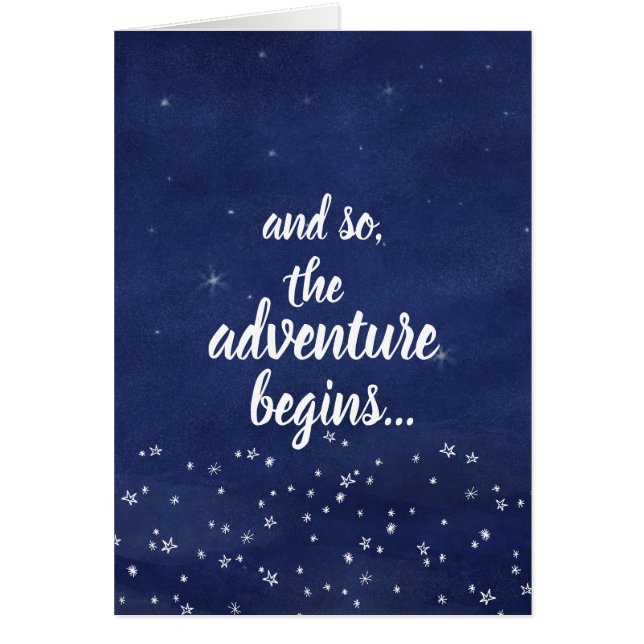 Blaue sternenklare Nacht und so fängt das (Vorne)