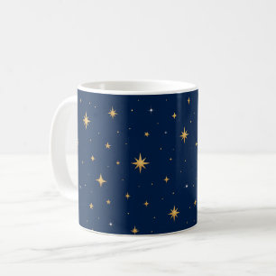 Blaue Sternennacht-Kaffeetasse, Himmelsgeschenk zu Kaffeetasse